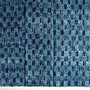 藍染片貝木綿単衣　上前