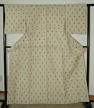 伝統工芸士による衣波多上布