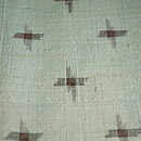 伝統工芸士による衣波多上布　質感・風合