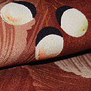 団栗の図染め羽織　質感・風合