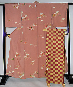 花井幸子作うさぎ小紋