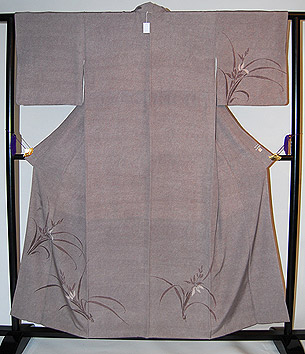 小宮康孝作｢春蘭｣付下