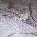 小宮康孝作｢春蘭｣付下　質感・風合