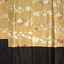 縞結城切継道中着　胴裏