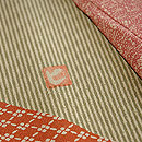 コシノヒロコ作寄せ裂小紋 落款