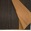 重要無形文化財 120亀甲本場結城紬 八掛