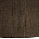 塩沢紬単衣　上前