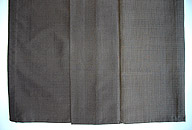 本場結城紬単衣　上前