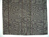 伊予縞単衣　上前