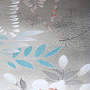 春草花の図付下　質感・風合