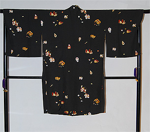 おもちゃ尽くし羽織