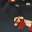 おもちゃ尽くし羽織　質感・風合