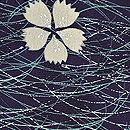 秋草に桔梗文様単衣羽織 質感・風合