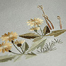 早春の図刺繍名古屋帯