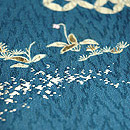 七宝つなぎと早春の図名古屋帯