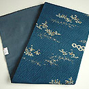 七宝つなぎと早春の図名古屋帯