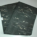 松竹梅染名古屋帯　帯裏