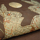 「月夜の恋」名古屋帯　質感・風合