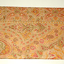 薔薇文様インドサリー名古屋帯