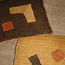 ラフィアパッチワーク名古屋帯