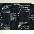 マリ ドゴン族藍染絞り名古屋帯