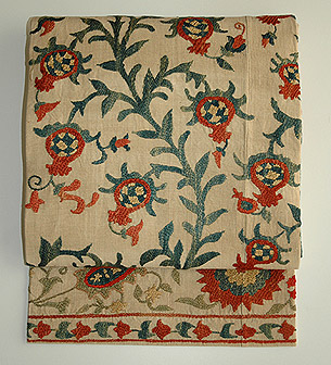 ウズベキスタンスザニ名古屋帯