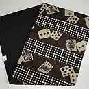 トランプ柄名古屋帯