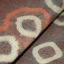 トラジャ絞り名古屋帯　質感・風合