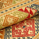 ラオス名古屋帯　質感・風合