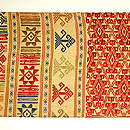 ラオス名古屋帯　前中心