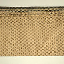 銅版風染め名古屋帯　前中心