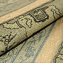 ヨーロッパ織象柄名古屋帯　質感・風合