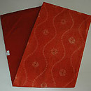 茜染め名古屋帯