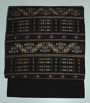 南風原花織名古屋帯