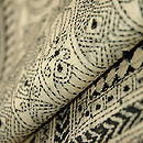 インドカンタワーク名古屋帯　質感・風合