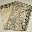 インドカンタワーク名古屋帯　帯裏