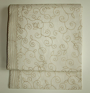 インドカンタワーク名古屋帯