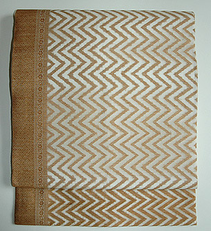 幾何学紋様名古屋帯