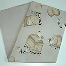 江戸縮緬名古屋帯　帯裏