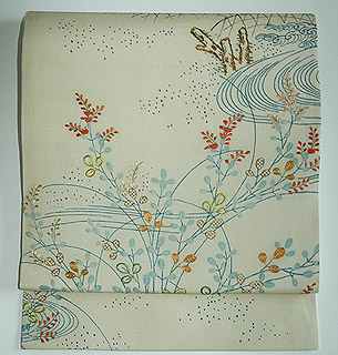 江戸縮緬名古屋帯