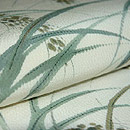 稲穂に鳴子名古屋帯　質感・風合