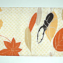 秋色いっぱい名古屋帯　前中心