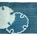 筒描名古屋帯　前中心