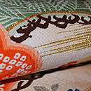 笠松紋綴丸帯　質感･風合