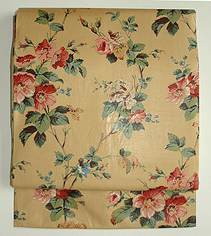 イギリス木綿染名古屋帯