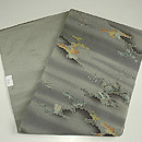 春秋草染名古屋帯　帯裏