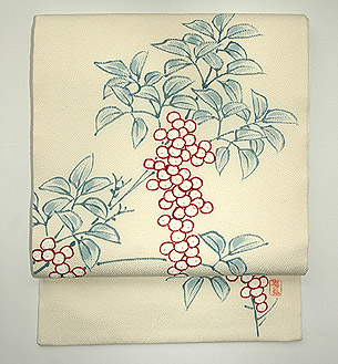 森口華弘作染名古屋帯