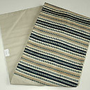 グァテマラ茶綿名古屋帯　帯裏