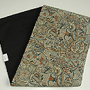 絹更紗名古屋帯　帯裏