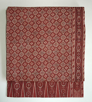 インド更紗名古屋帯